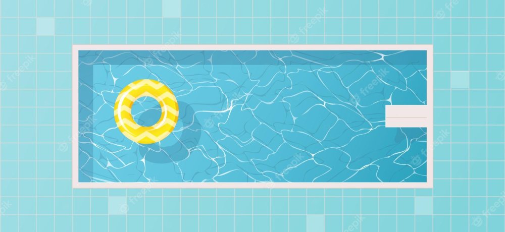 Вода вид сверху