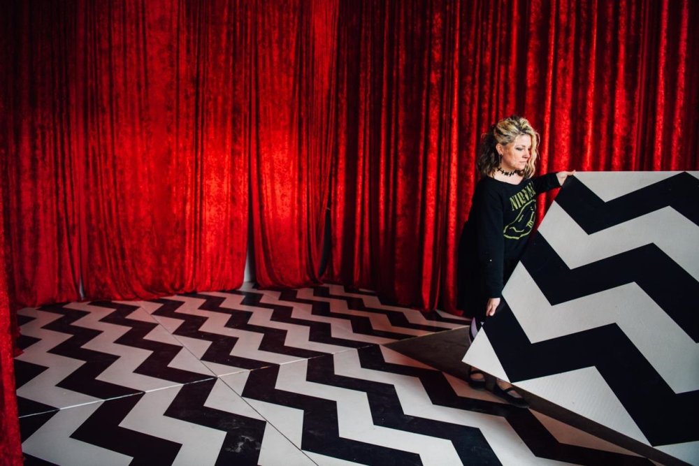 Красный занавес Твин пикс