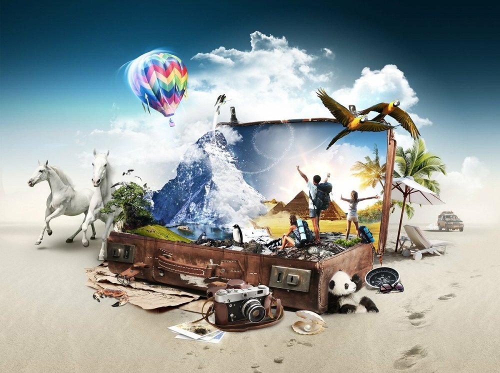 Баннер путешествия