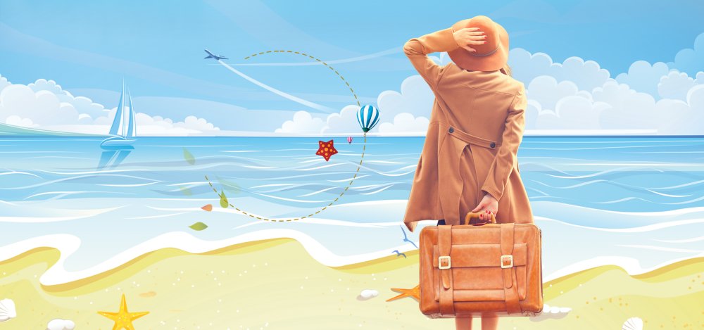 Путешествие на самолете