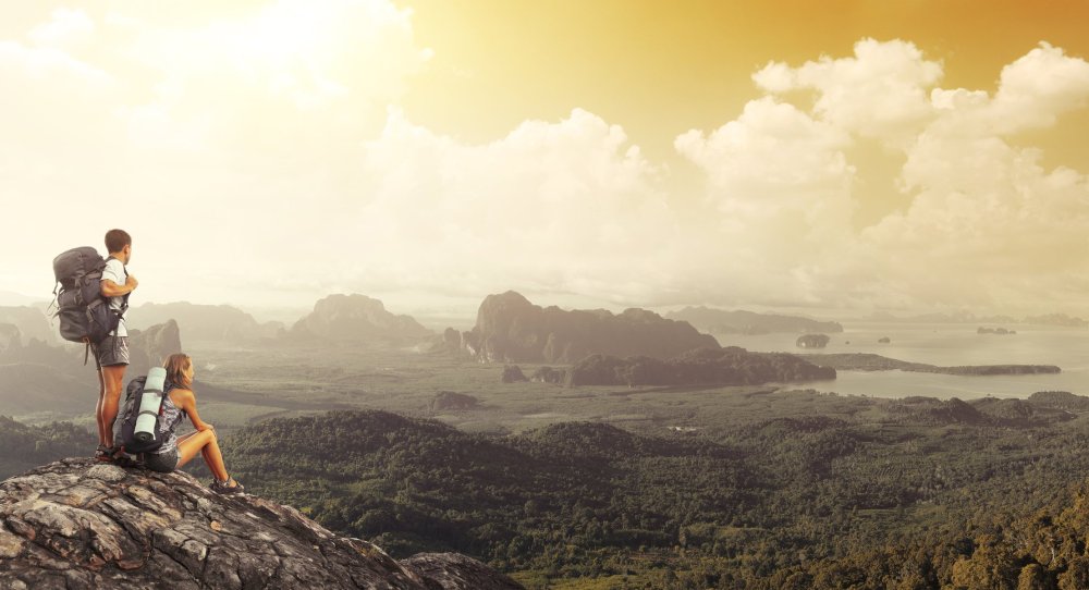 Рекламный баннер путешествия