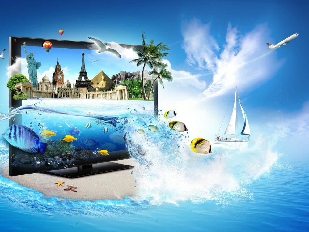 Шаблон для презентации путешествие