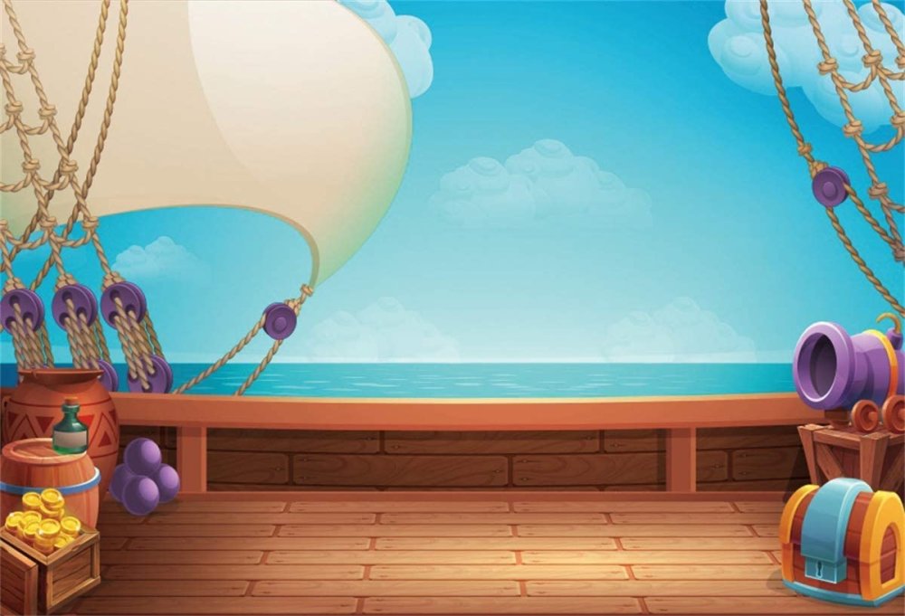 Сокровища пиратов палуба