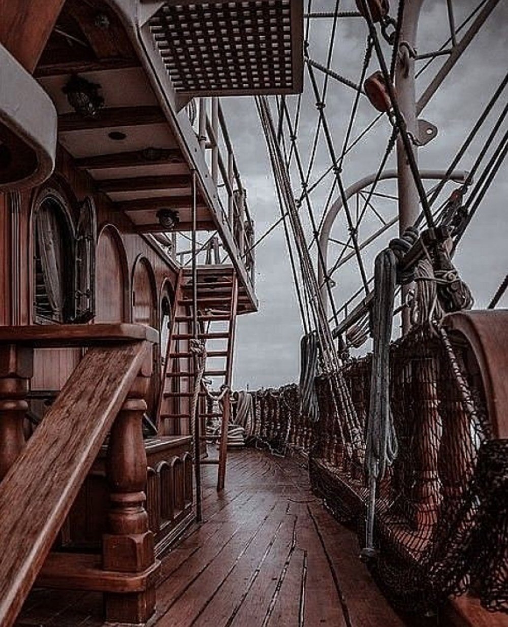 Палуба пиратского корабля