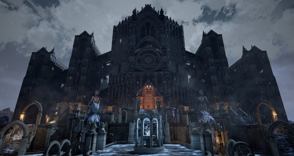 Анор Лондо Dark Souls арт