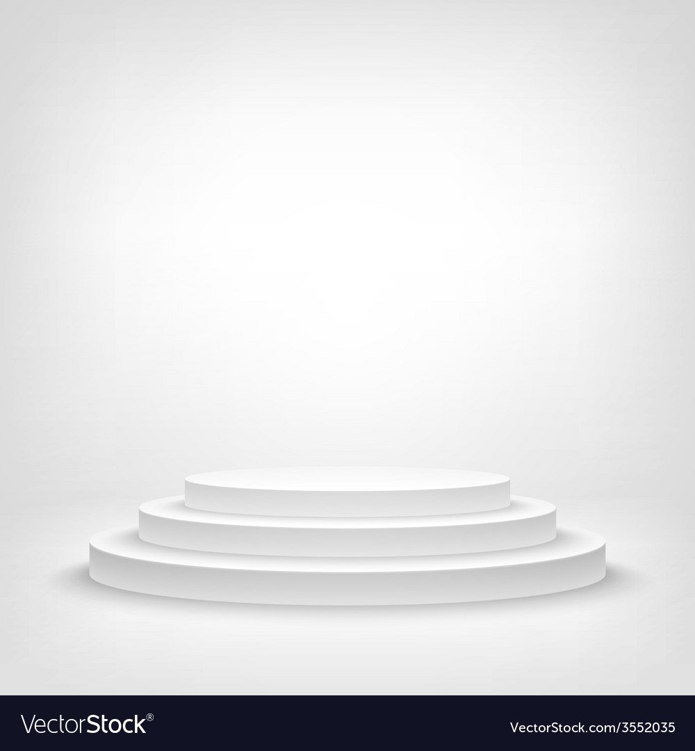 Фотофон с подиумом для украшения