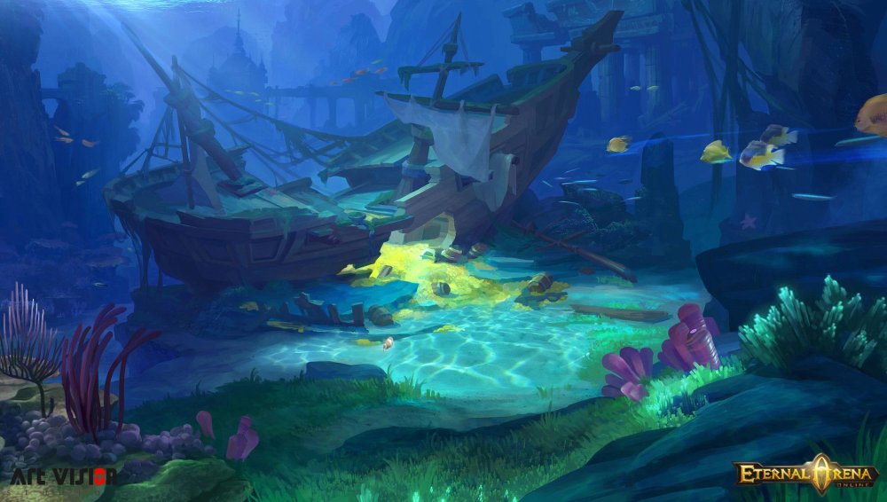 Подводный дворец Русалочки Ариэль