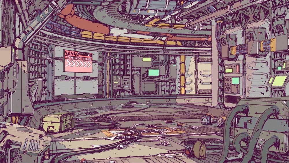 Неоновая комната