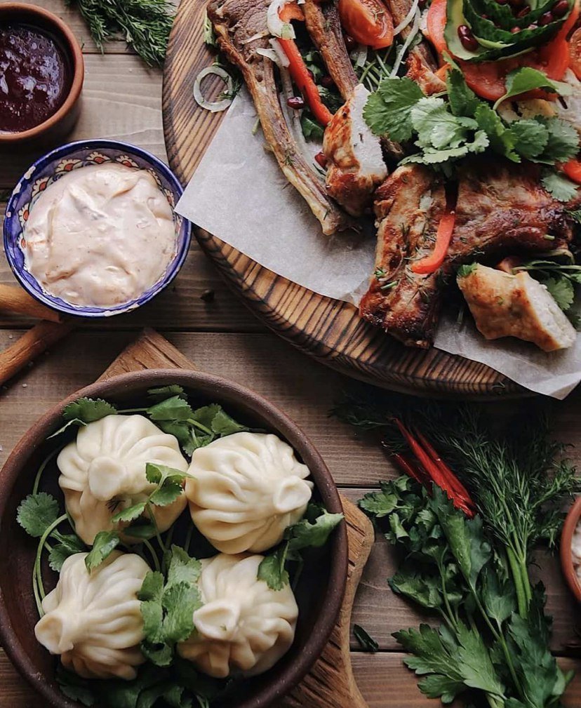 Восточная кухня дастархан