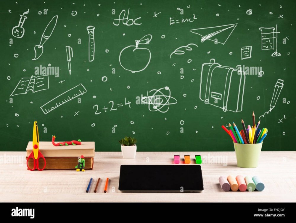 Мультяшный класс в школе