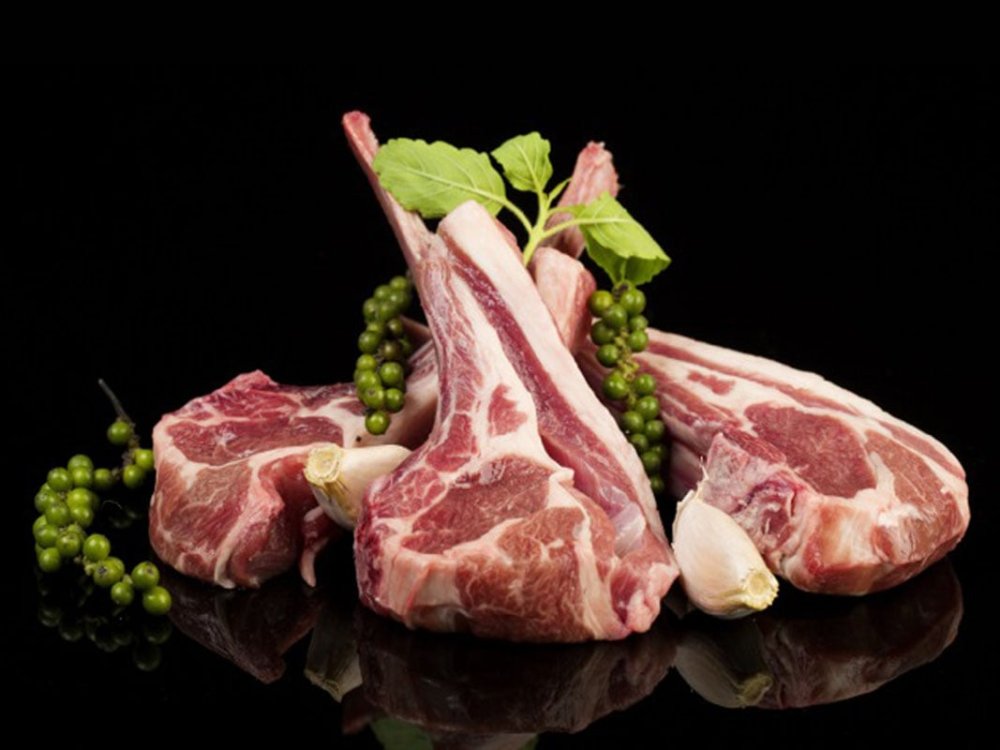 Мясной фон для баннера