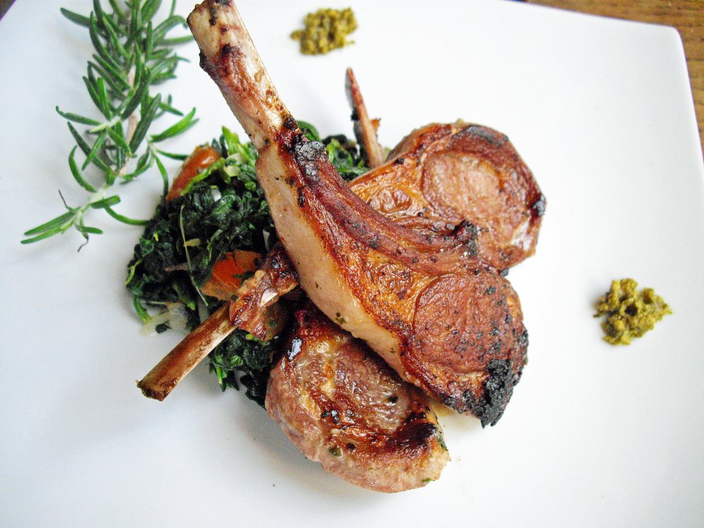 Бараньи ребрышки корейка