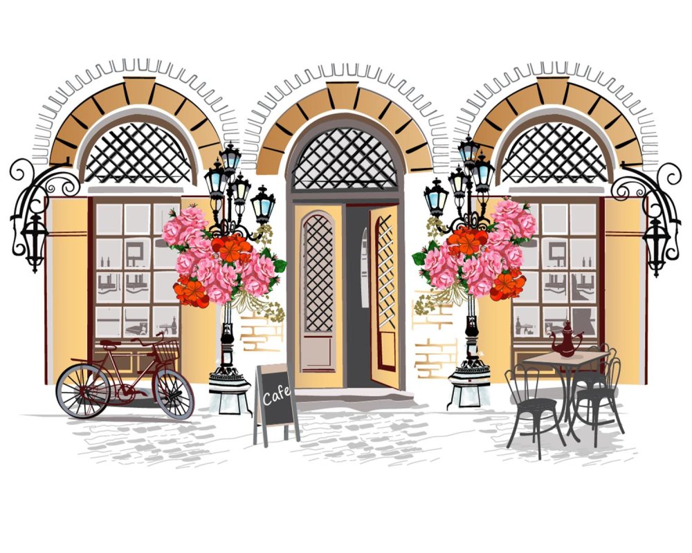 Пустая витрина магазина