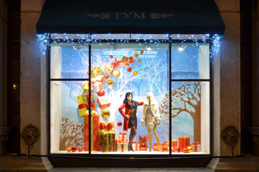 Витрина магазина 3д