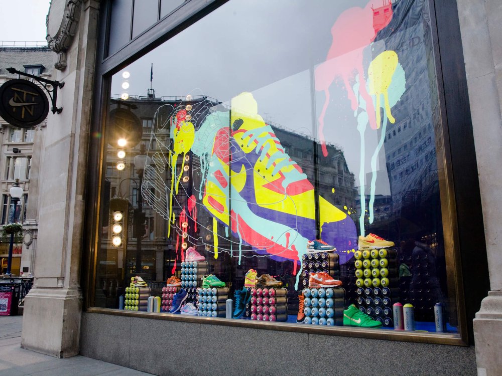 Декоративная витрина