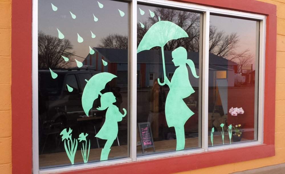 Витрина кафе