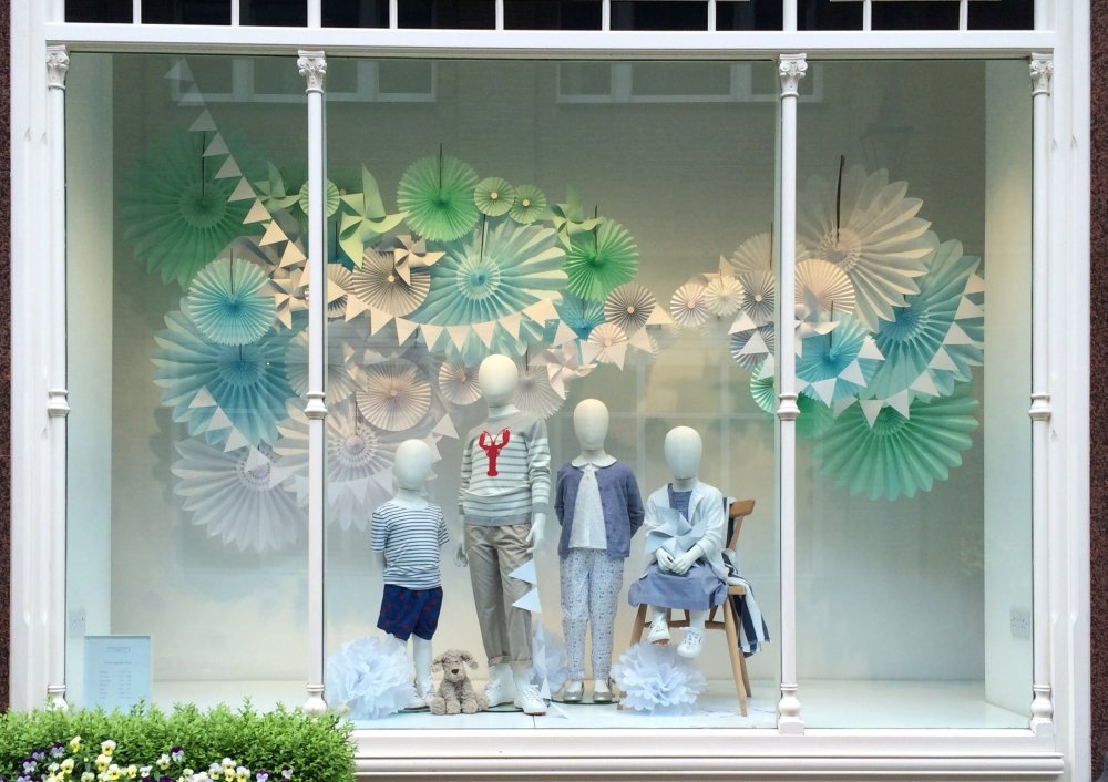 Gant зимняя витрина