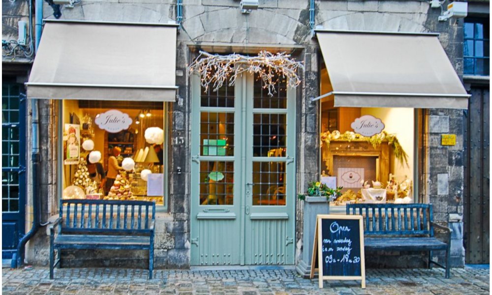 Фотообои уличное кафе