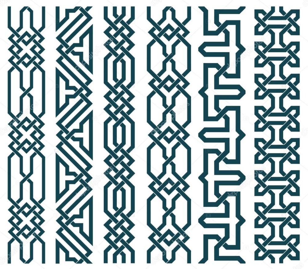 Византийский орнамент векторный