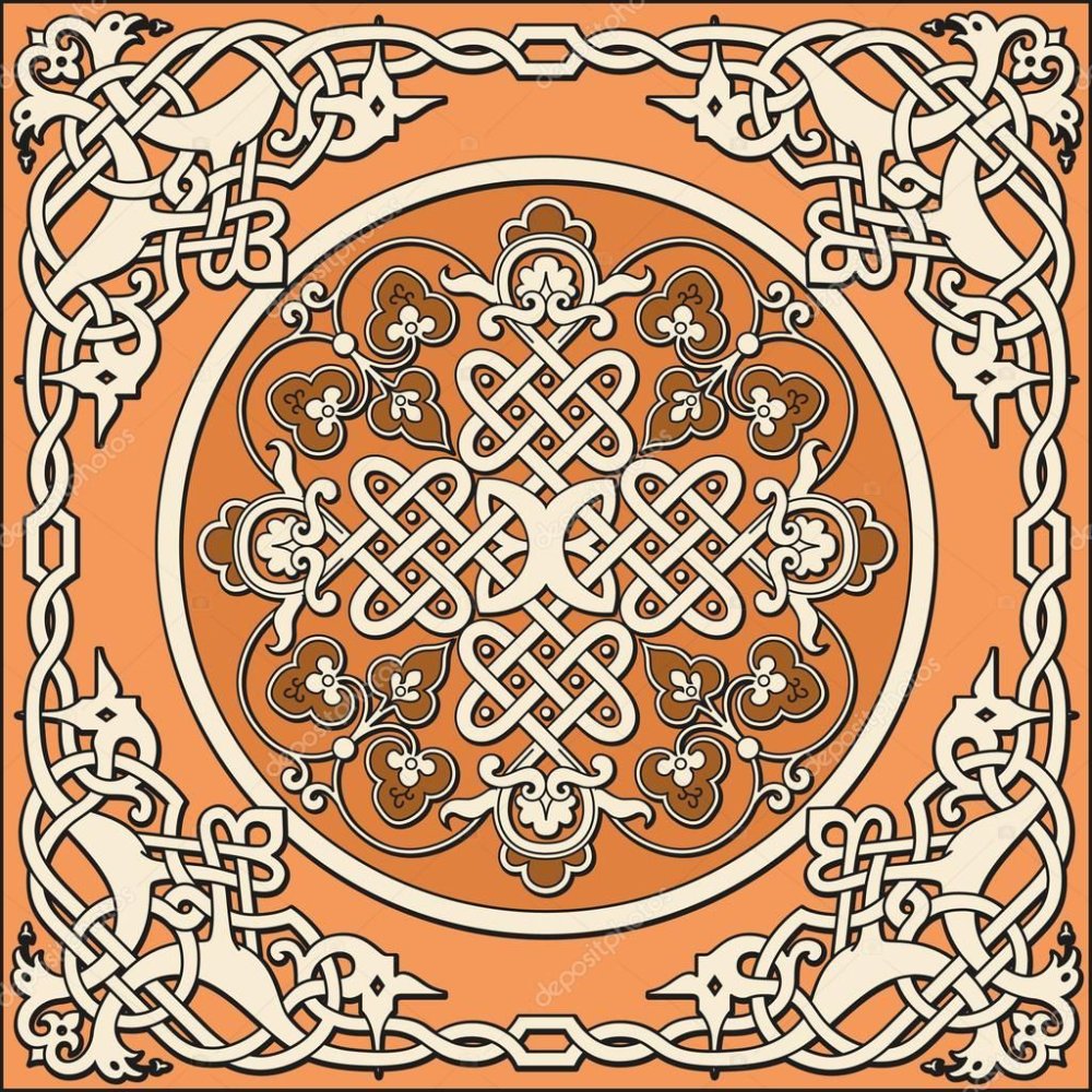 Православный орнамент полоса