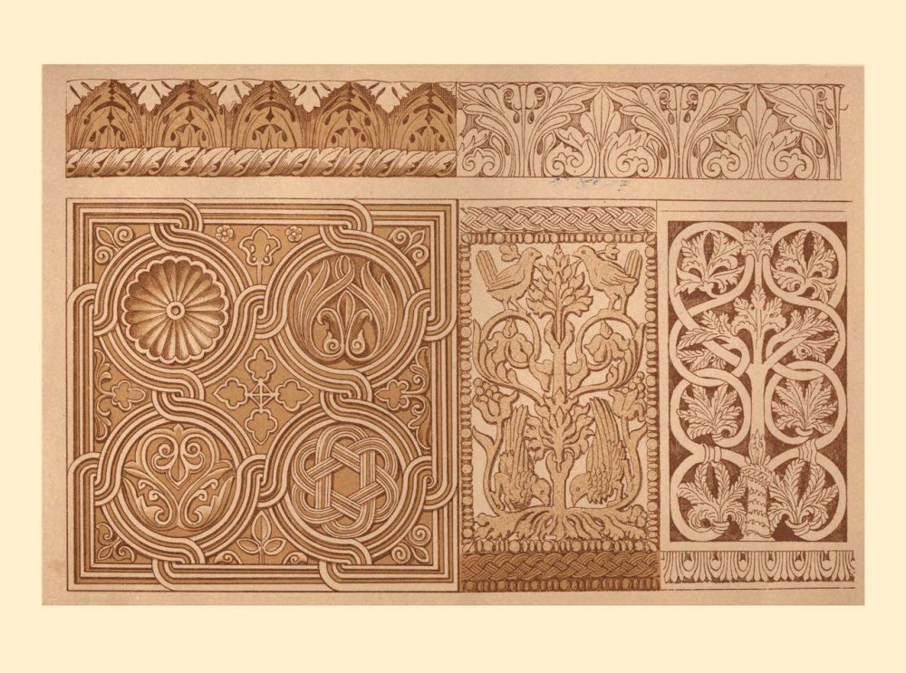 Орнаменты древней Персии и Ассирии