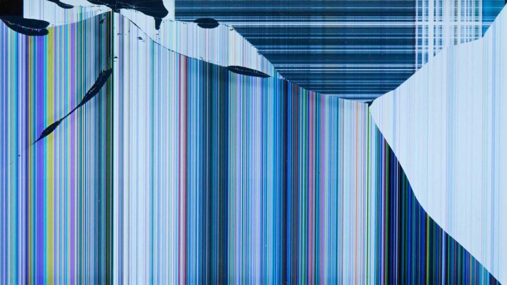 Эффект разбитого экрана