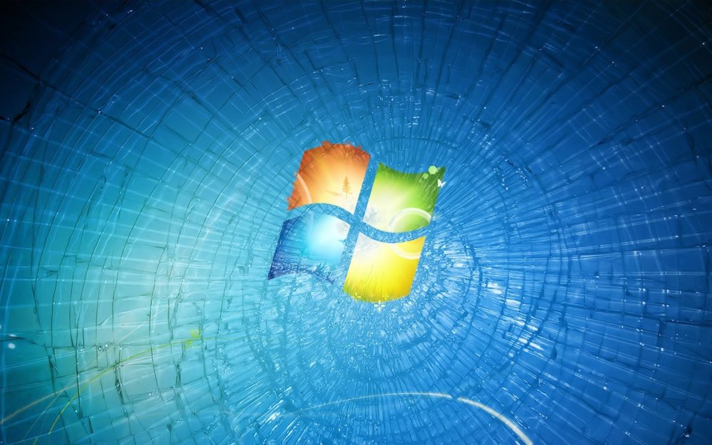 Трещины на черном фоне