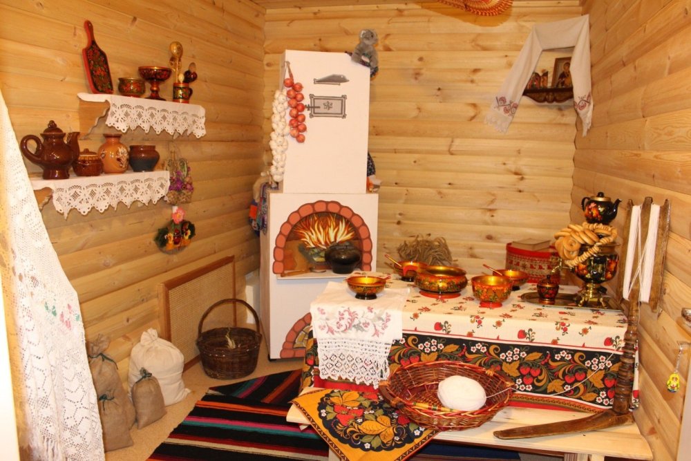 Интерьер деревянного дома