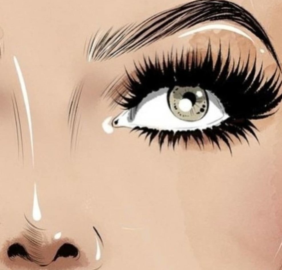 Ресницы фон
