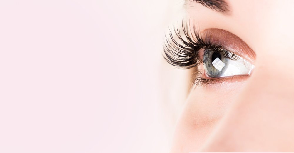 Наращивание ресниц фон