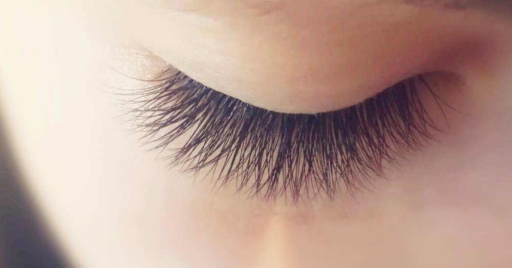 Нарисованные ресницы