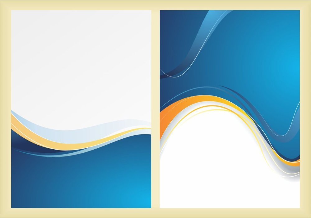 Фон для визитки в зеленых тонах