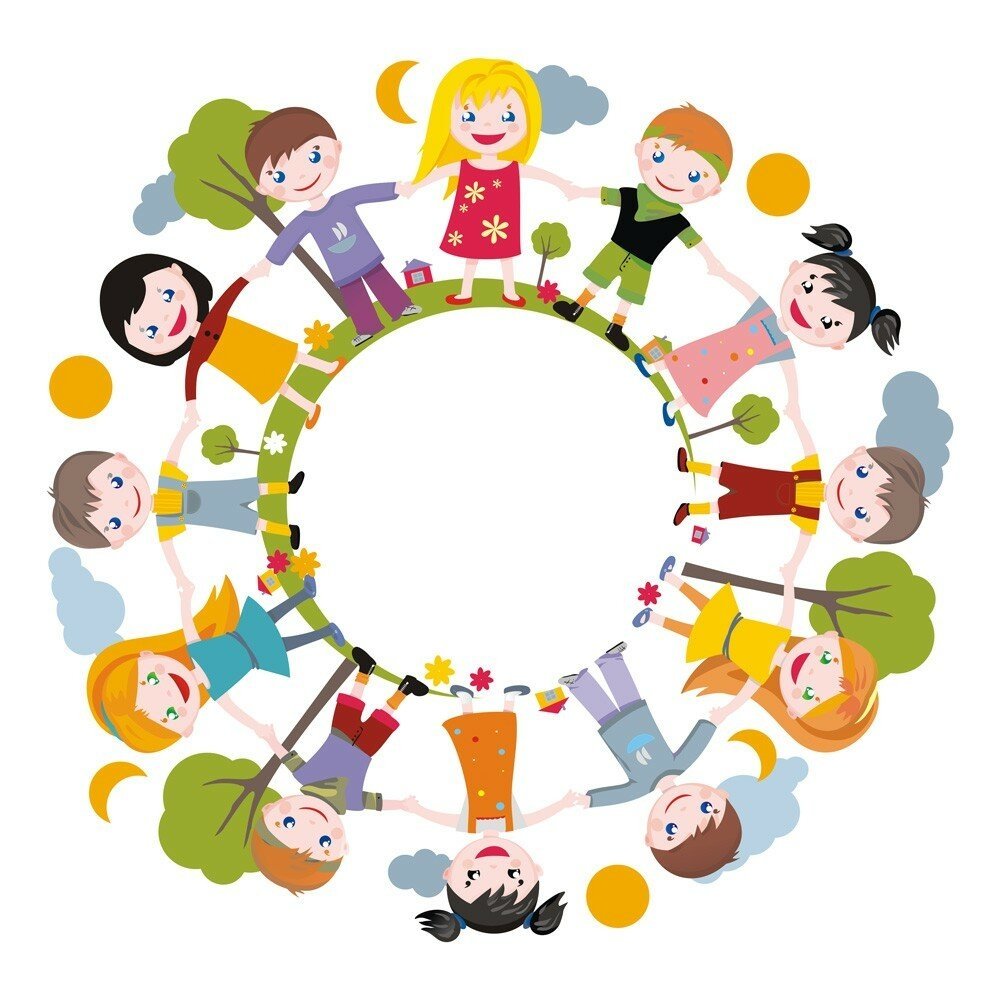 Дети вокруг земного шара