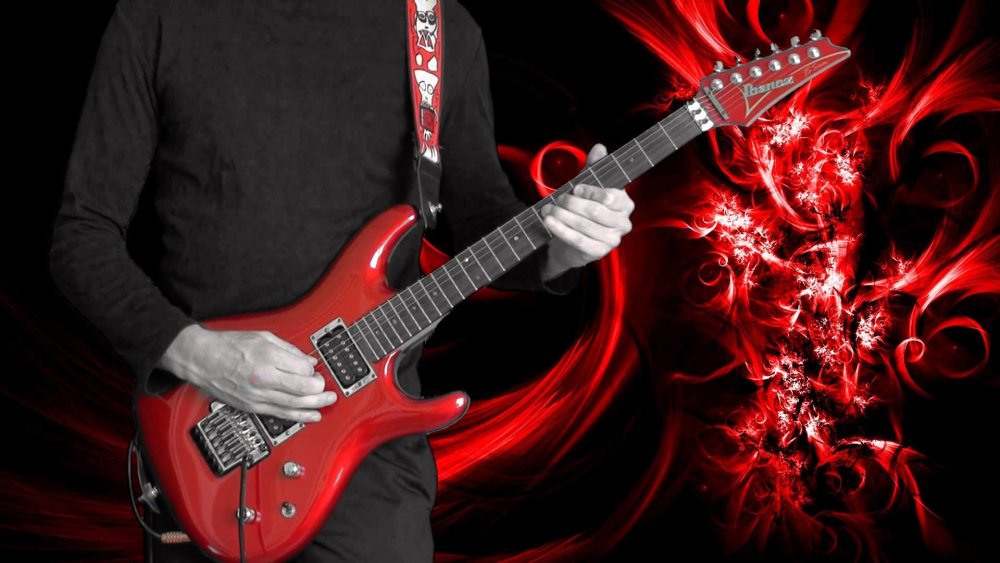 Электрогитара рок