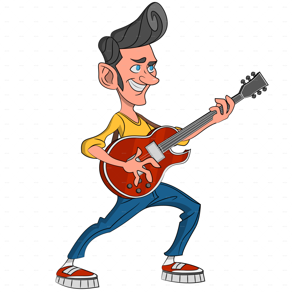 Мультяшные гитаристы