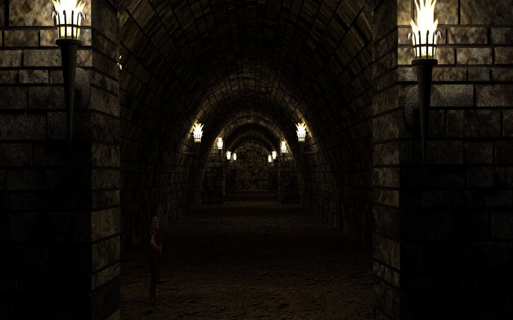 Тронный зал Готика арт фэнтези