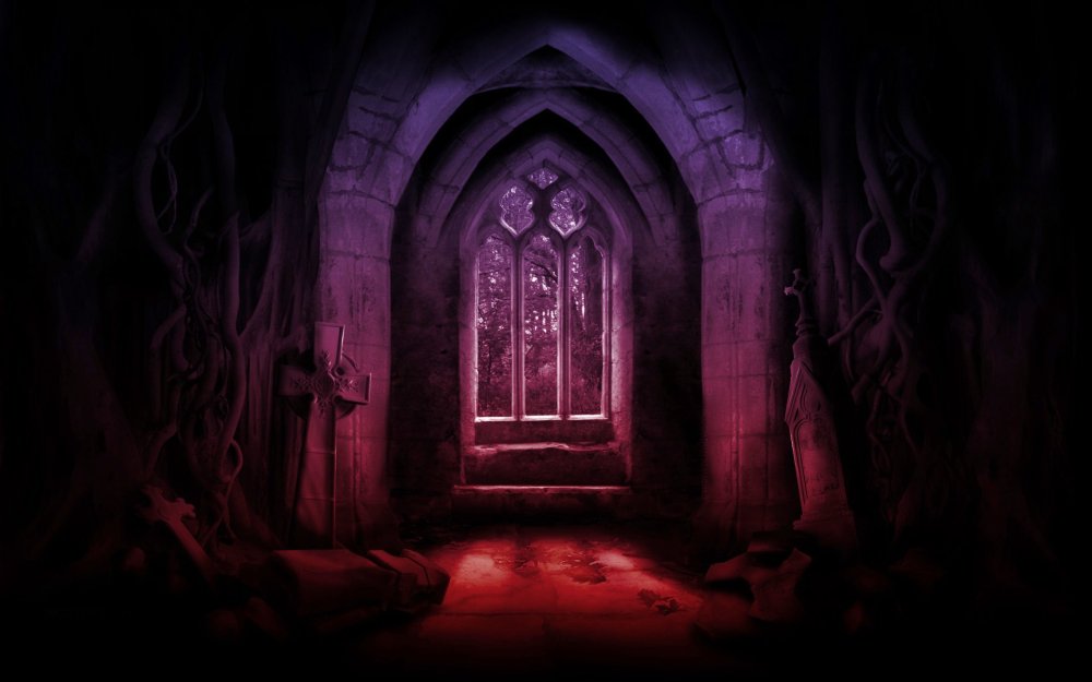 Тронный зал темного Властелина арт