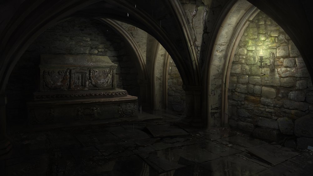 Тронный зал дворца тьмы