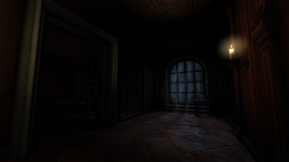 Страшный замок внутри