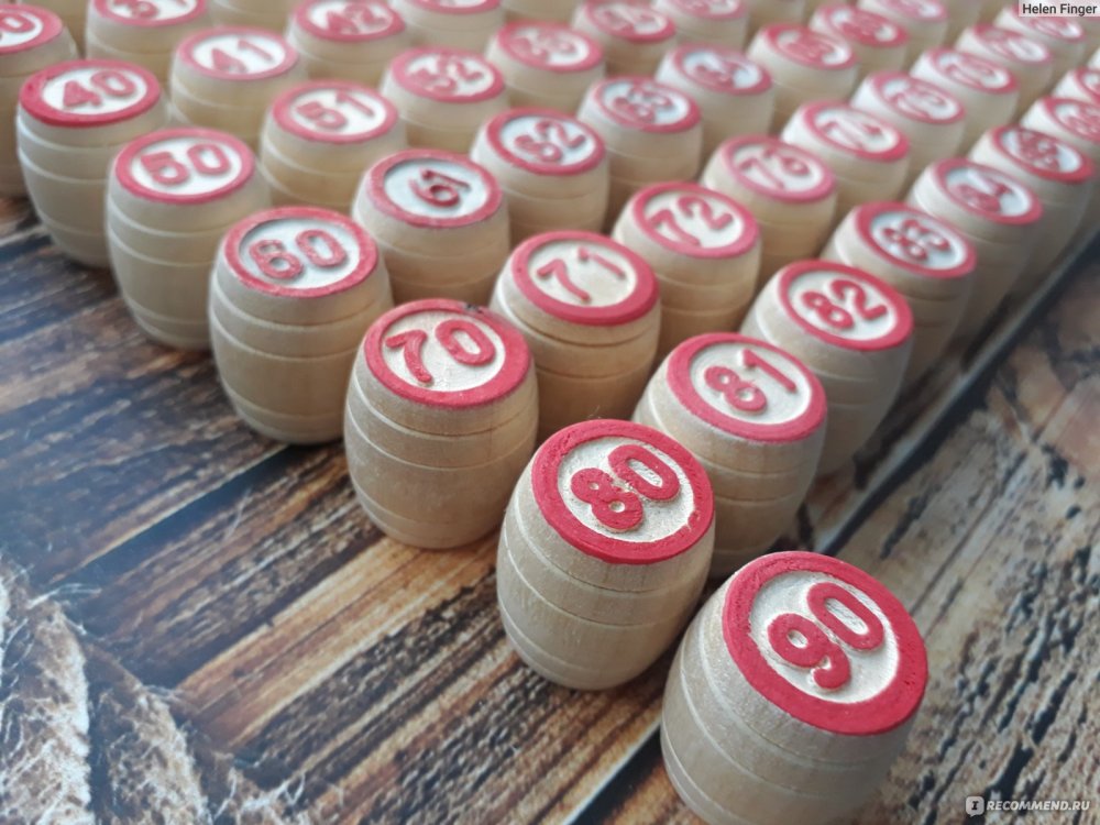 Мешок с бочонками лото рисунок