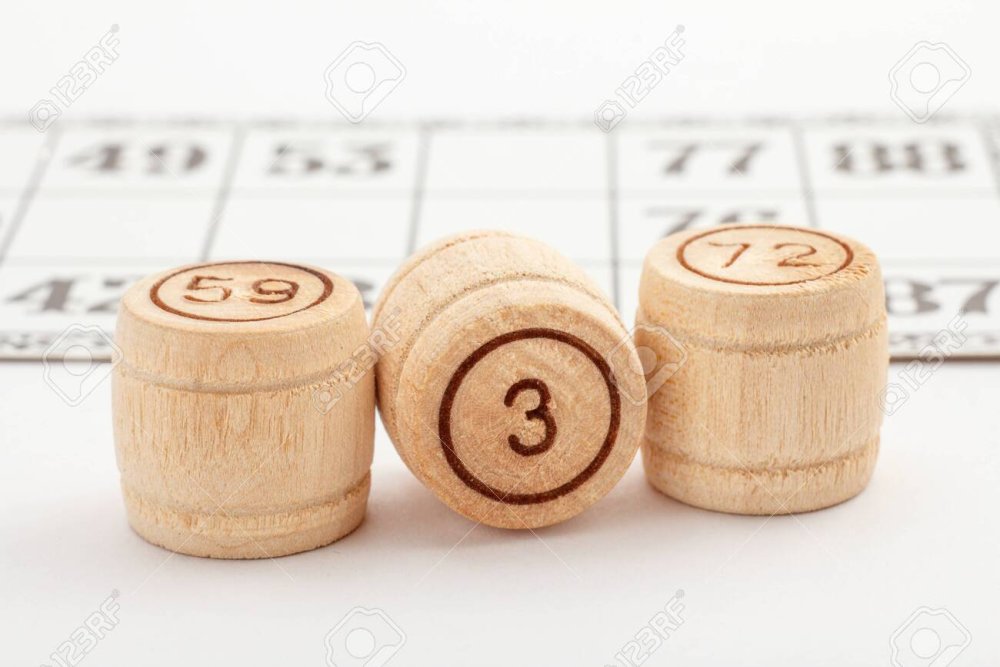 Бочонок лото вектор