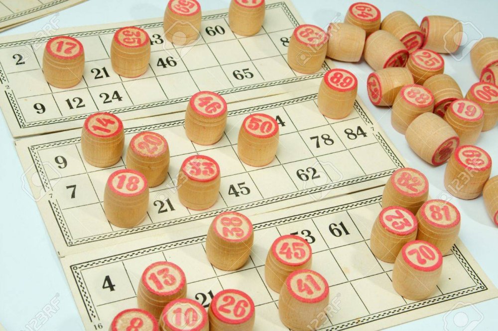 Карты для игры лото бочонки