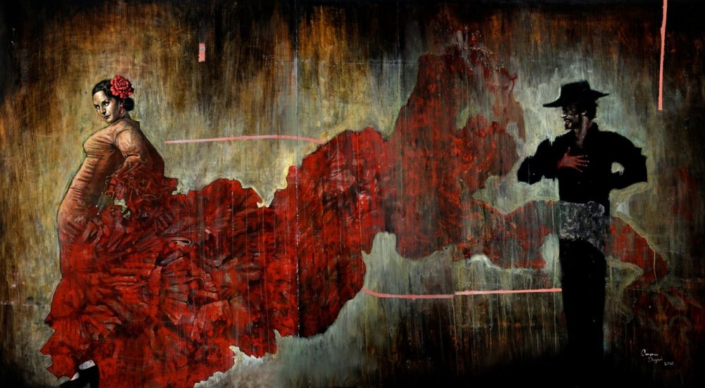 Фламенко танец страсти