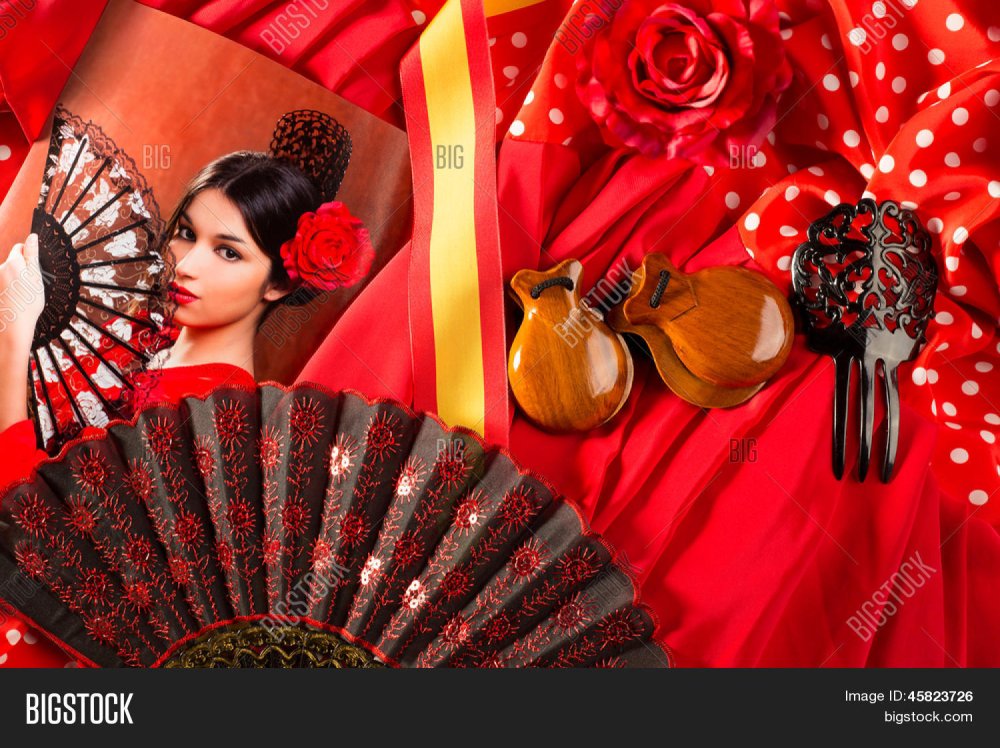 Фон в испанском стиле