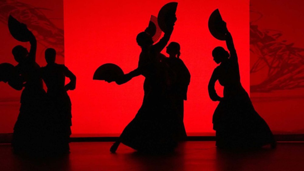 Испания танцы фламенко флаг