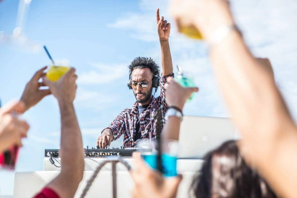 Вечеринка на пляже