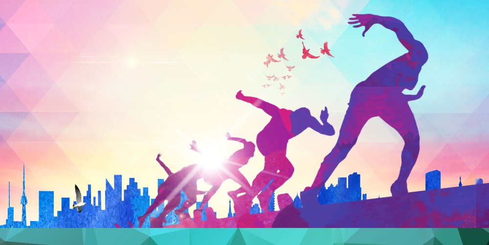 Бег абстракция