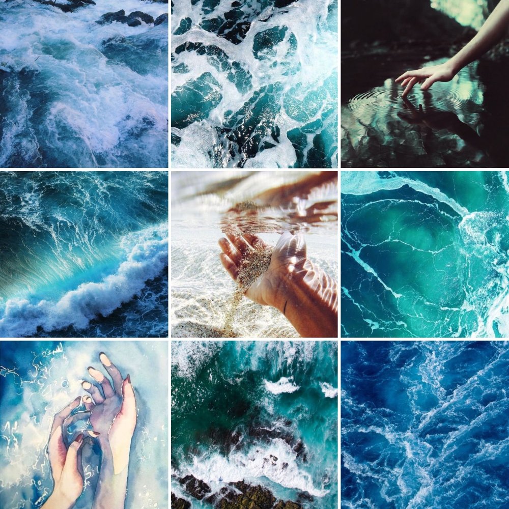 Вода в руках