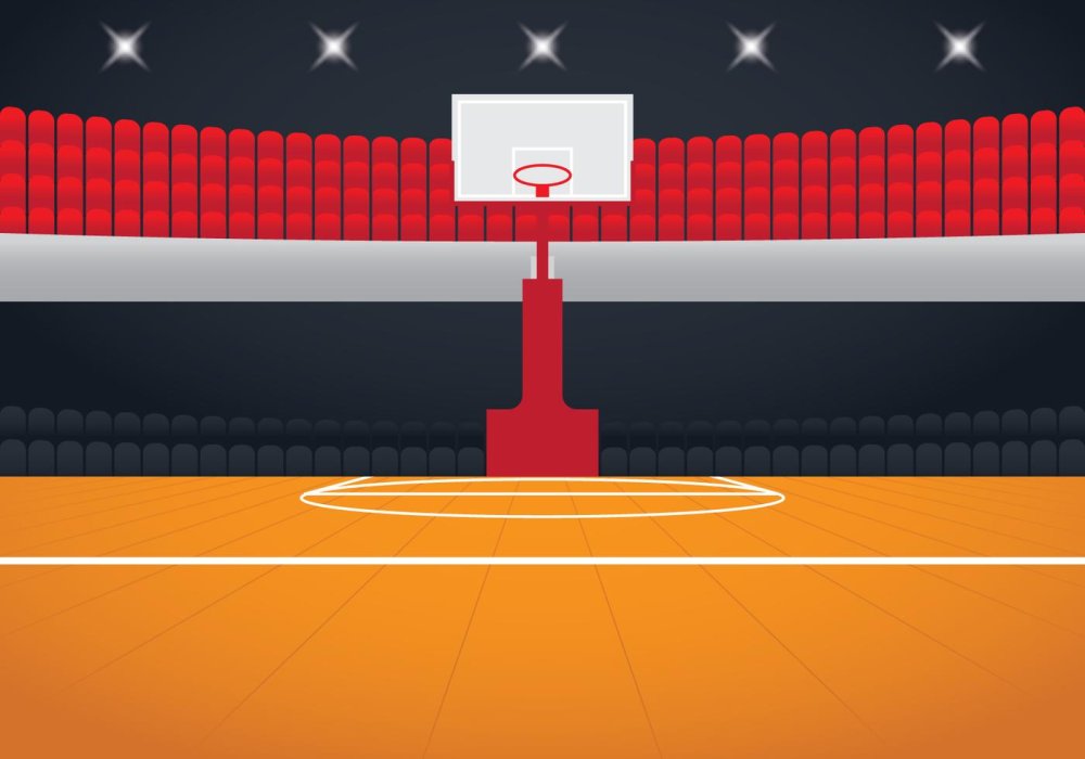 Баскетбольный фон для фотошопа