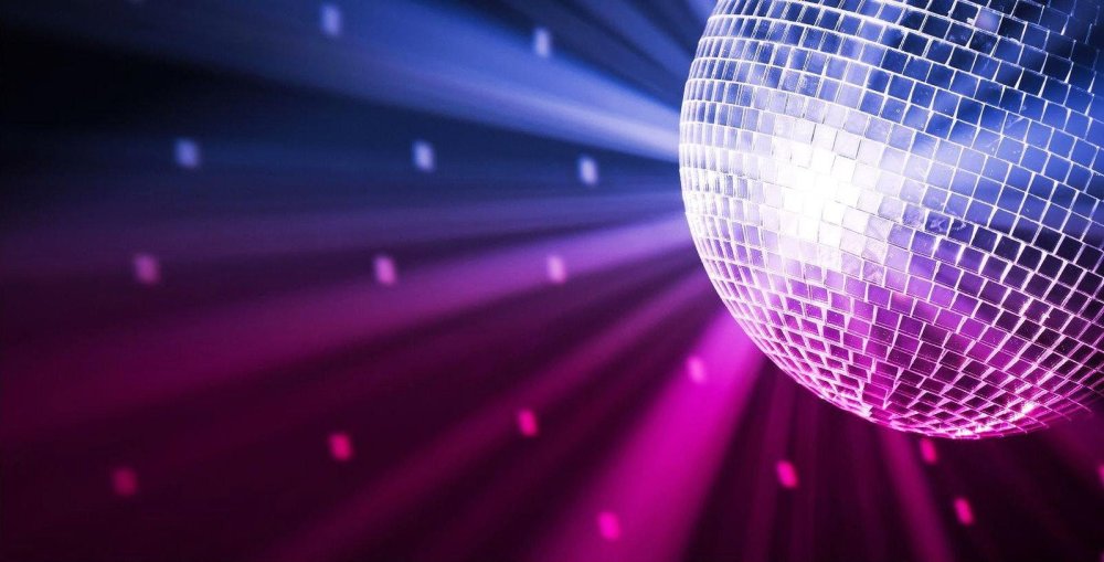 Фон в стиле диско